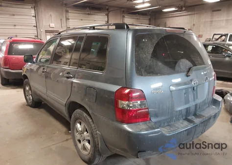 2005 Toyota Highlander Limited from USA, damaged, VIN JTEDP21A450080017